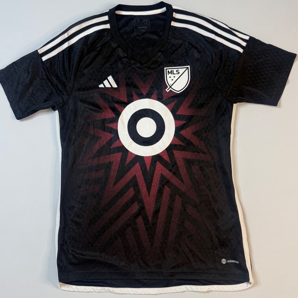 Adidas MLS All Star Soccer Jersey 2023 Mens Medium Black Custom Schwartz 23